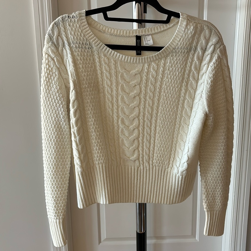 Cropped sweater
